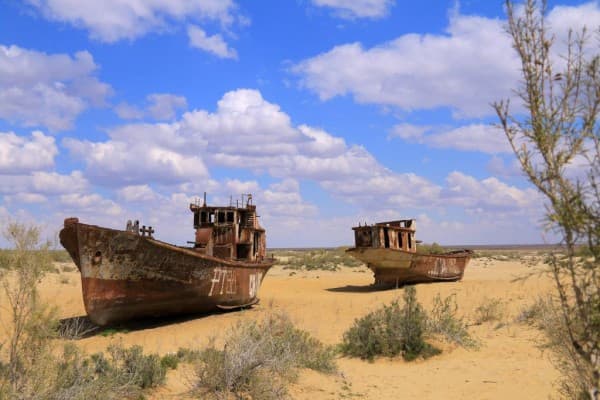 Karakalpakstan et mer d'Aral : Noukous, Moynaq et forteresses du désert