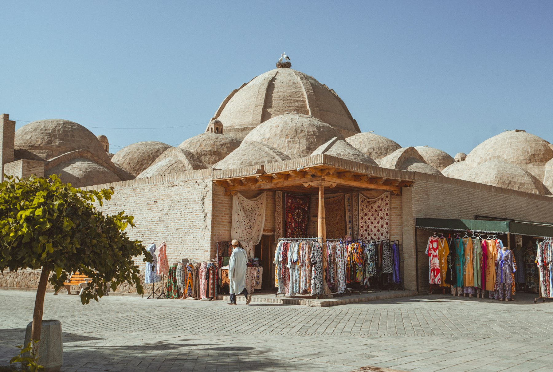 Dôme d'un bazar couvert à Boukhara