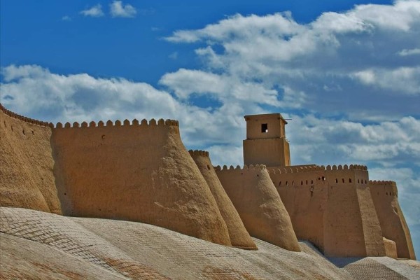 Murailles d'argile de Khiva, étape voisine