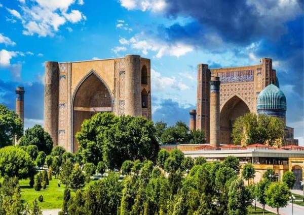 Mosquée Bibi-Khanym à Samarcande